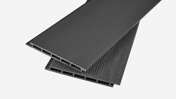 Фасадная панель Groentec 4000x180x14 мм Серый Альта-Профиль