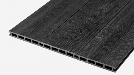 Террасная доска Groentec 4000x140x22 мм Антрацит Альта-Профиль