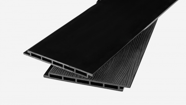 Фасадная панель Groentec 4000x180x14 мм Антрацит Альта-Профиль